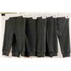 Image 1 : LOT OF 5 18MO BLACK ATHLETIC PANTS