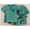 Image 1 : LOT OF 4 GENUINE KIDS OSH KOSH 4T TEAL BOYS