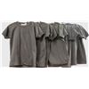 Image 1 : LOT OF 7 DINAR KIDS PLAIN BLACK TSHIRTS SIZE 4