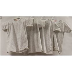 LOT OF 4 SUN FASHION GREY YOUTH SIZE 2 TSHIRTS