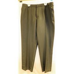 GEORGE MENS BLACK DRESS PANTS SIZE 42X32