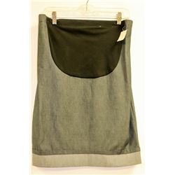 THYME 2000 WOMENS MATERNITY GREY SKIRT SIZE S
