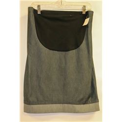 THYME 2000 WOMENS MATERNITY GREY SKIRT SIZE XL