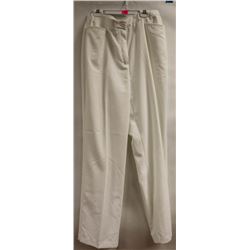 TANJAY WOMENS WHITE DRESS PANTS SIZE 12