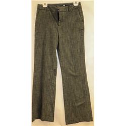SUZY SHIER WOMENS GREY DRESS PANT SIZE 5/6