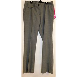 MARIO SERRANI WOMENS PETITE GREY DRESS PANT