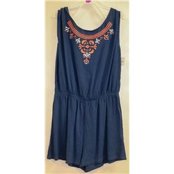 GEORGE WOMENS NAVI BLUE SHORTS ROMPER