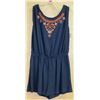 Image 1 : GEORGE WOMENS NAVI BLUE SHORTS ROMPER