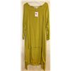 Image 1 : MEILIGONGFANG WOMENS MUSTARD GREEN LONG