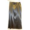 Image 1 : REITMANS WOMENS SHINY BLACK LONG SKIRT SIZE 13