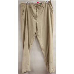 NIKE GOLF WOMENS CREAM ALTHETIC PANT SIZE 14