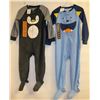 Image 1 : LOT OF 2 CARTERS FLEECY SLEEPERS SIZE 2T/3T