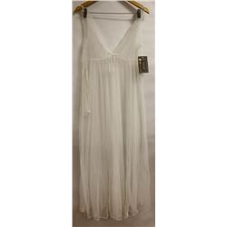 FARIS SHEER LONG NEGLIGEE