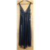 Image 1 : FARIS SHEER NAVY LONG NEGLIGEE