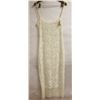 Image 1 : LACE AND FRINGE WHITE NEGLIGEE SIZE S