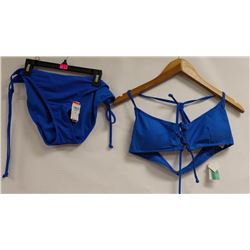 WOMENS JOE BOXER 2 PC BATHING SUIT SETS   BLUE