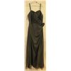 Image 1 : WOMENS BLACK FORMAL DRESS CHIFFON WITH RUCHING