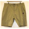 Image 1 : VOLCOM MENS FRICKEN KHAKI SHORTS SIZE 34