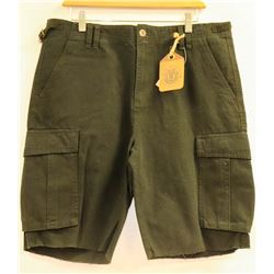 ELEMENT MENS BLACK SHORTS SIZE 33