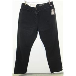 VOLCOM MENS GRITTER MODERN STRAIGHT FIT BLACK