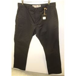 BLKWD MENS BLACK CLASSIC CHINO PANTS