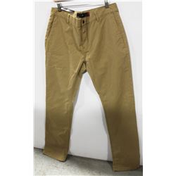 KR3W MENS KHAKI CHINO PANTS