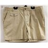 Image 1 : NICOLE MILLER WOMENS KHAKI SORTS SIZE 12