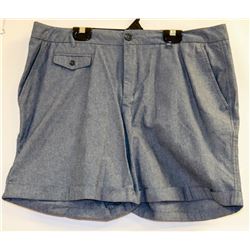 NICOLE MILLER WOMENS DENIM STYLE SHORTS SIZE 14