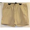 Image 1 : NICOLE MILLER WOMENS KHAKI SHORTS SIZE 10