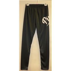 REPLICA "PINK" WOMENS BLACK LEGGINGS