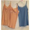 Image 1 : LOT OF 3 GEORGE BRAND WOMENS LACE NECK TANK TOPS