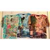 Image 1 : LOT OF 3 TEQUILA WOMEN CITY SCAPE PRINT TSHIRTS