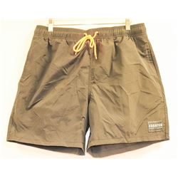 ESCATCH  MENS BLACK SWIM TRUNKS SIZE XL