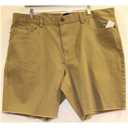 ROUTE 66 MENS KHAKI SHORTS SIZE 30