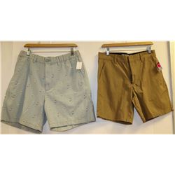 LOT OF 2 ROUTE 66 MENS SHORTS ONE SIZE 30 AND