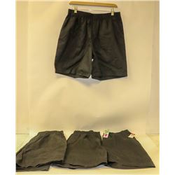 LOT OF 4 BASSIC EDITIONS WOMENS ELASTIC WAIST