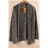 Image 1 : POKOLOKO FUZZY DARK GREY CARDIGAN O/S FITS MOST