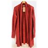 Image 1 : POKOLOKO FUZZY BURGANDY CARDIGAN O/S FITS MOST