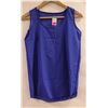 Image 1 : WOMENS SHEER SLEEVELESS SHIRT DARK BLUE