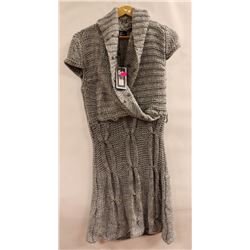 JEUNE JEUNESSE KNIT WOMENS STUDDED CUFF SLEEVE