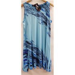 MODEL FRANCE WOMENS SLEEVELESS SUMMER DRESS