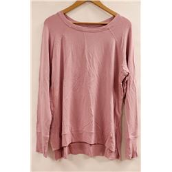 ACTIVE LIFE WOMENS DUSTY ROSE LONG SLEEVE ATHLETIC
