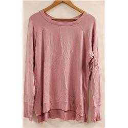 ACTIVE LIFE WOMENS DUSTY ROSE LONG SLEEVE ATHLETIC