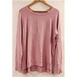 ACTIVE LIFE WOMENS DUSTY ROSE LONG SLEEVE ATHLETIC
