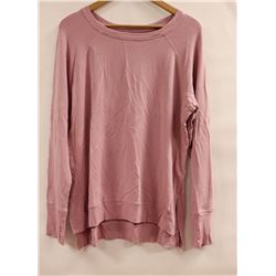 ACTIVE LIFE WOMENS DUSTY ROSE LONG SLEEVE ATHLETIC