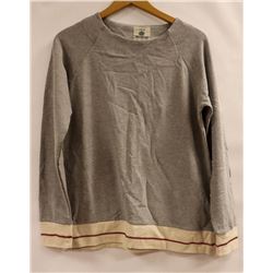 DKR WOMENS CANADA GREY LONG SLEEVE CREW