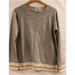 DKR WOMENS CANADA GREY LONG SLEEVE CREW