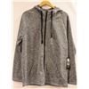 Image 1 : DKR WOMENS GREY ZIP UP HOODIE SIZE M