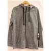 Image 1 : DKR WOMENS GREY ZIP UP HOODIE SIZE L