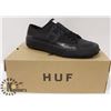 Image 1 : HUF HUPPER 2LO BLACK/BLACK MENS SHOE SIZE 9.5